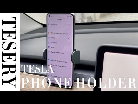 Flexible Electric iPhone Holder for Tesla Model 3 Model Y-Tesery