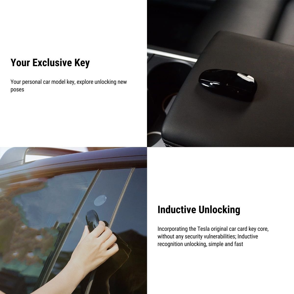 Key Card Modification Key Fob for Tesla Model 3/Model Y
