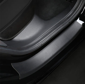 Leather Door Sill Protector Suitable for Tesla Model 3 2017-2023