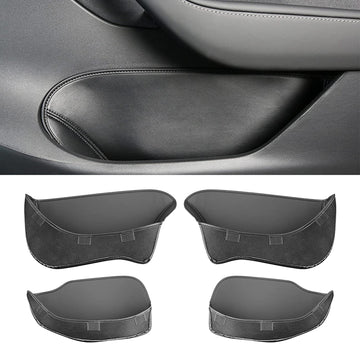 Leather Door Slot Storage Protective Pad suitable for Tesla Model Y (2020-2022) - Tesery Official Store