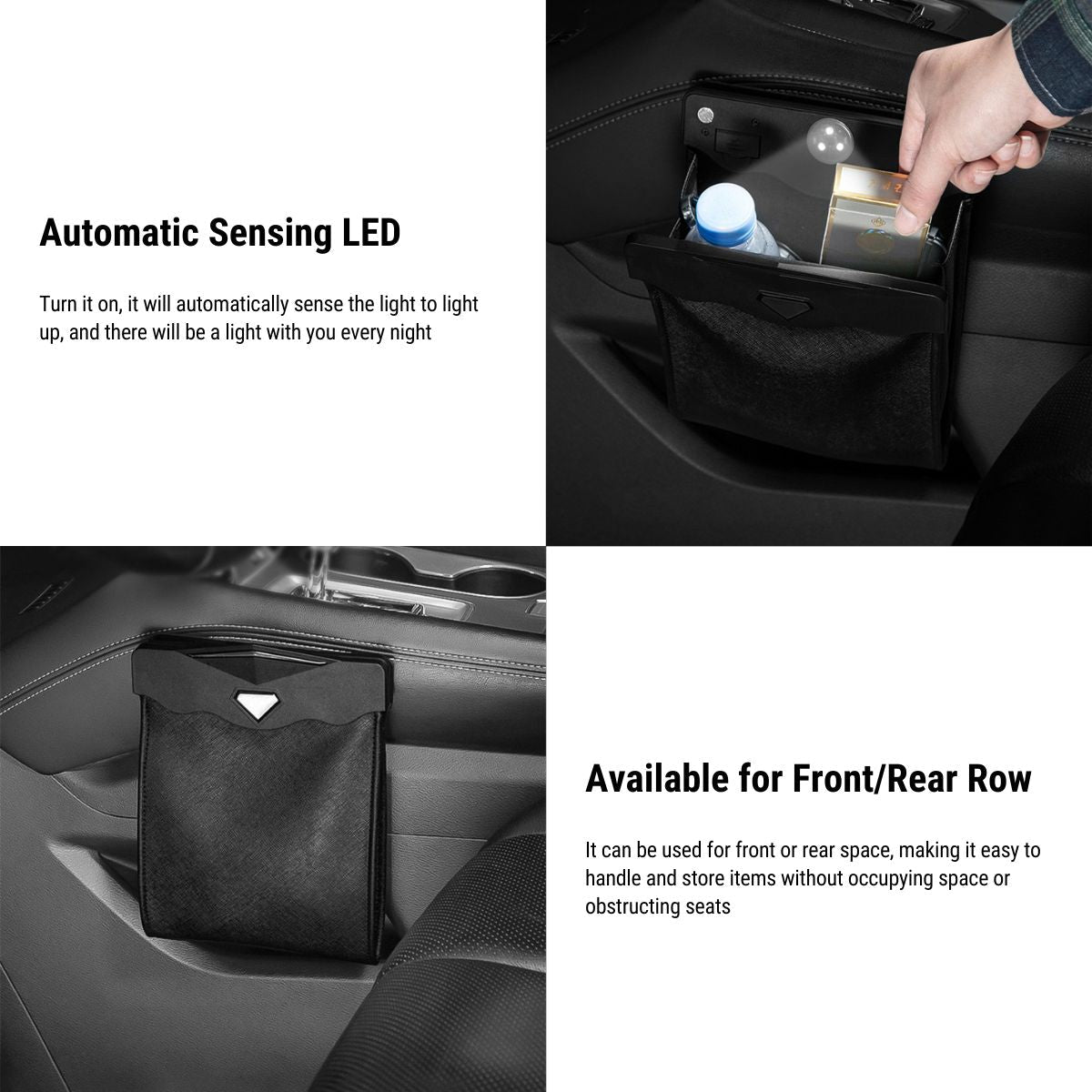 LED Car Garbage Bag for Tesla Model 3/Y/X/S - Tesery Official Store
