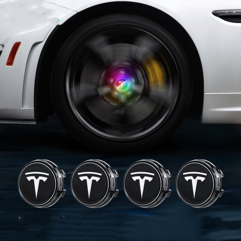 LED Wheel Hub Light Caps For Tesla Model 3/Y/X/S(4ps)