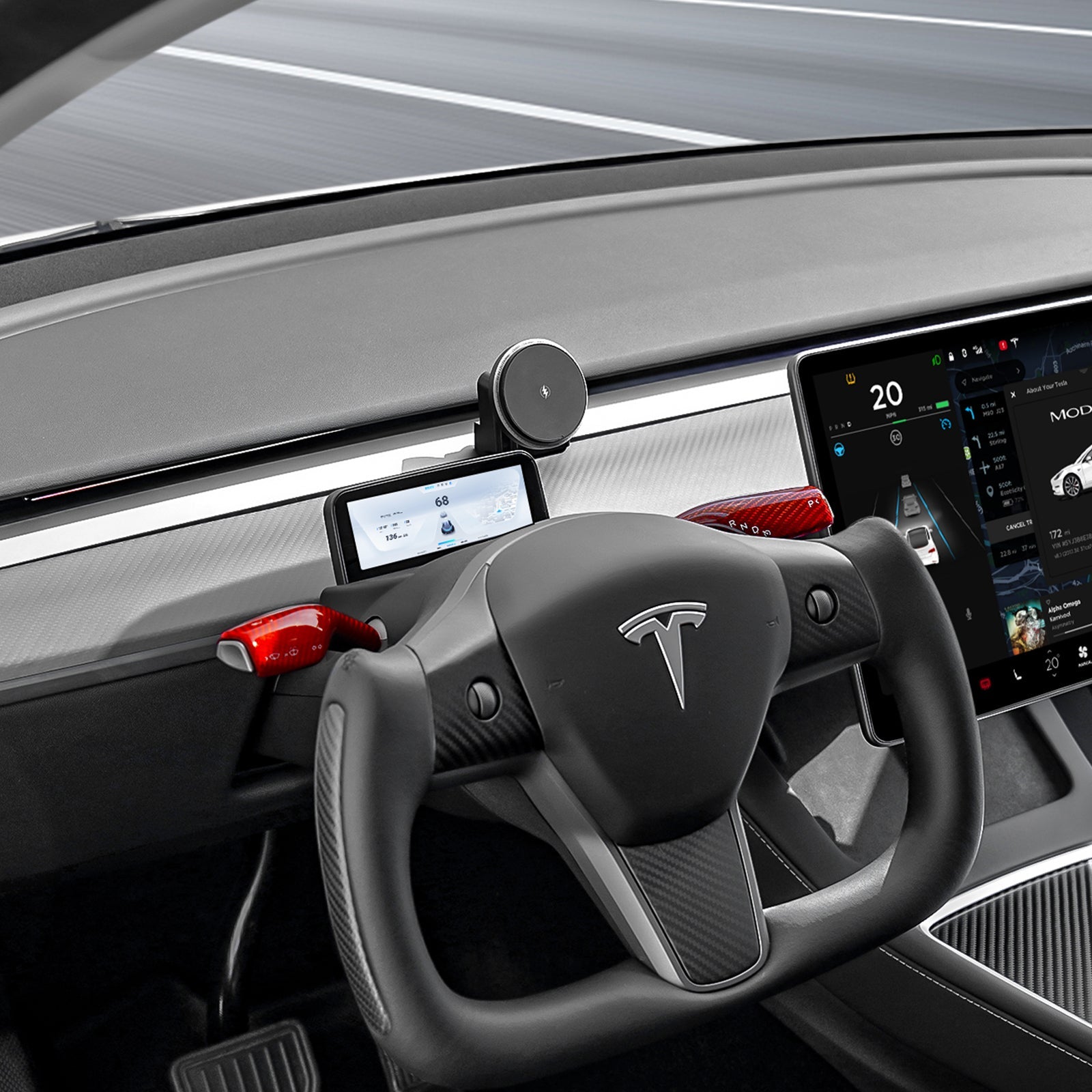 Magnetic Car Vent Phone Holder For Tesla Model 3/Y - Tesery Official Store