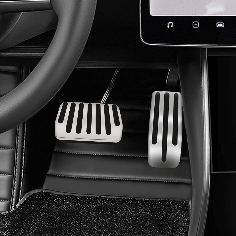 tesla brake pedal Metal Gas And Brake Pedal for Tesla Model S/X 2017-2021