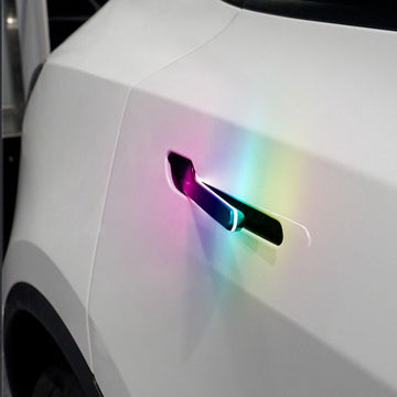 Auto présente poignée de porte avec LED pour Tesla modèle 3/Y (4PCS)