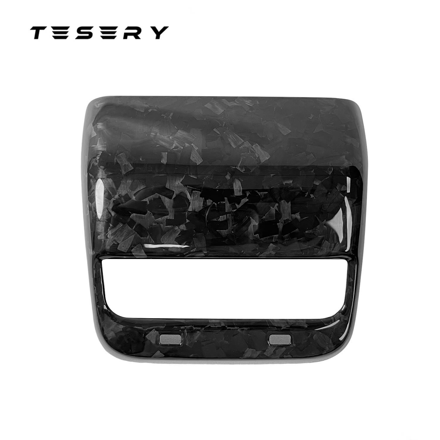 Model 3 / Y Backseat Vent Cap Cover - Forged Carbon Fiber - Tesery Official Store