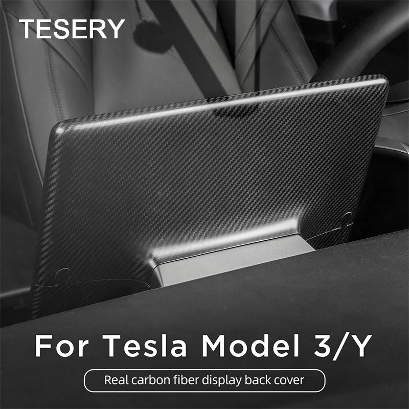 Model 3 / Y Display Cover - Carbon Fiber Interior Mods - Tesery Official Store