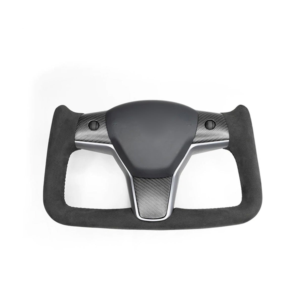 Model 3 / Y Full Alcanrata Yoke Steering Wheel【Style 27】 - Tesery Official Store
