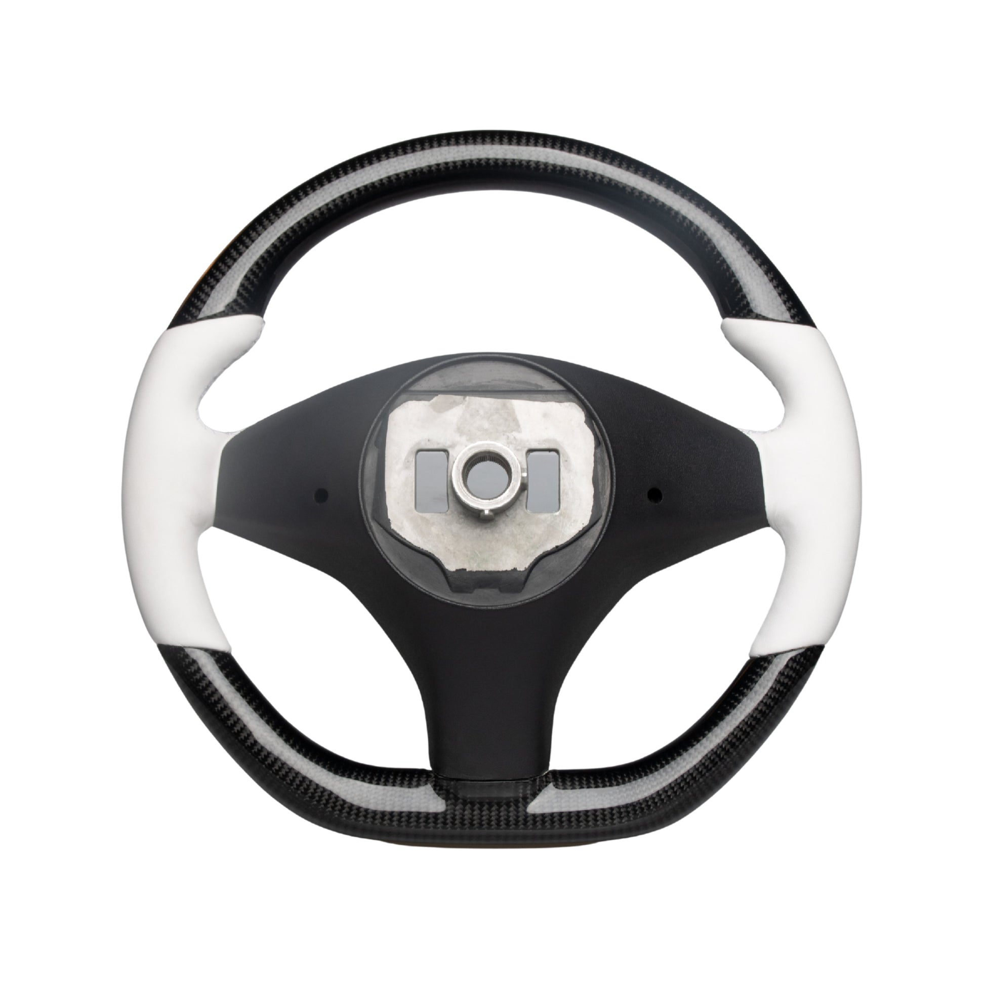 Model 3 / Y Round Carbon Fiber Steering wheel 【Style 11】 - Tesery Official Store