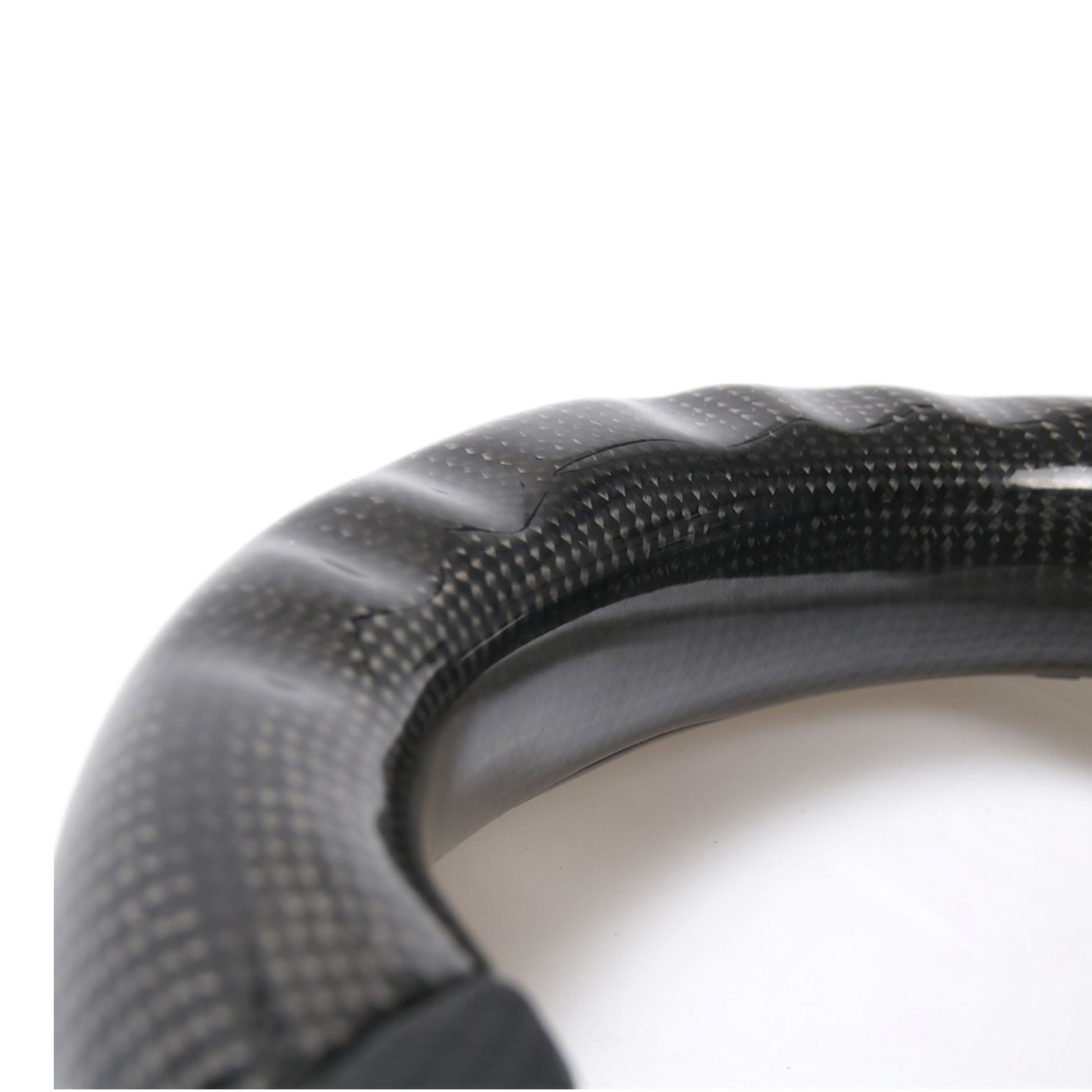 Model 3 / Y Round Carbon Fiber Steering wheel 【Style 30】 - Tesery Official Store
