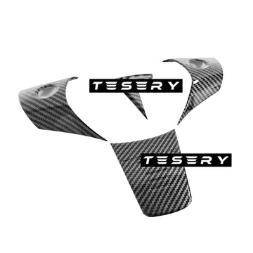 Couvre volant ABS avec logo T adapté pour Tesla Model 3 & Model Y