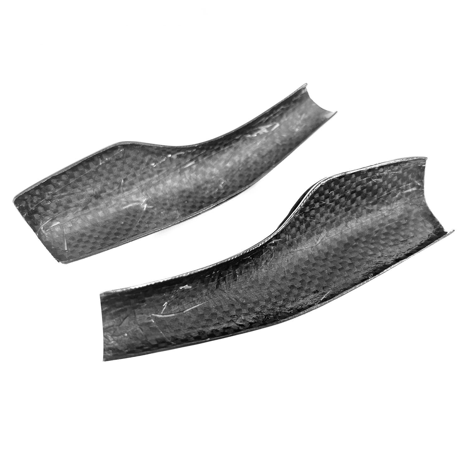 Model 3 / Y Turn Signal Wiper Stalk Covers - Forged Carbon Fiber - Tesery Official Store