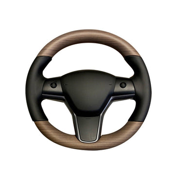 Model 3 / Y Wood Standard Steering Wheel【Style 17】