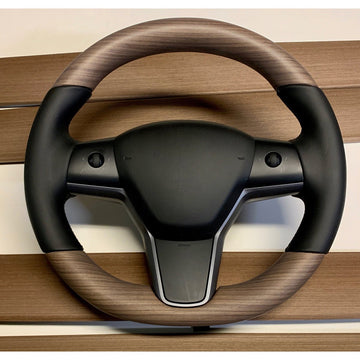 Model 3 / Y Wood Standard Steering Wheel【Style 17】