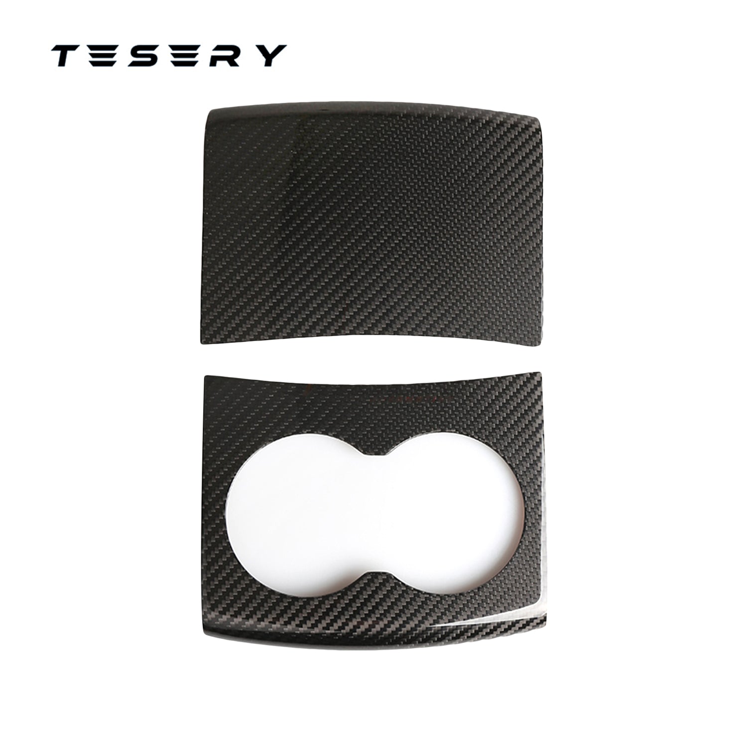 Model S / X Center Console Wrap - Real Molded Carbon Fiber - Tesery Official Store