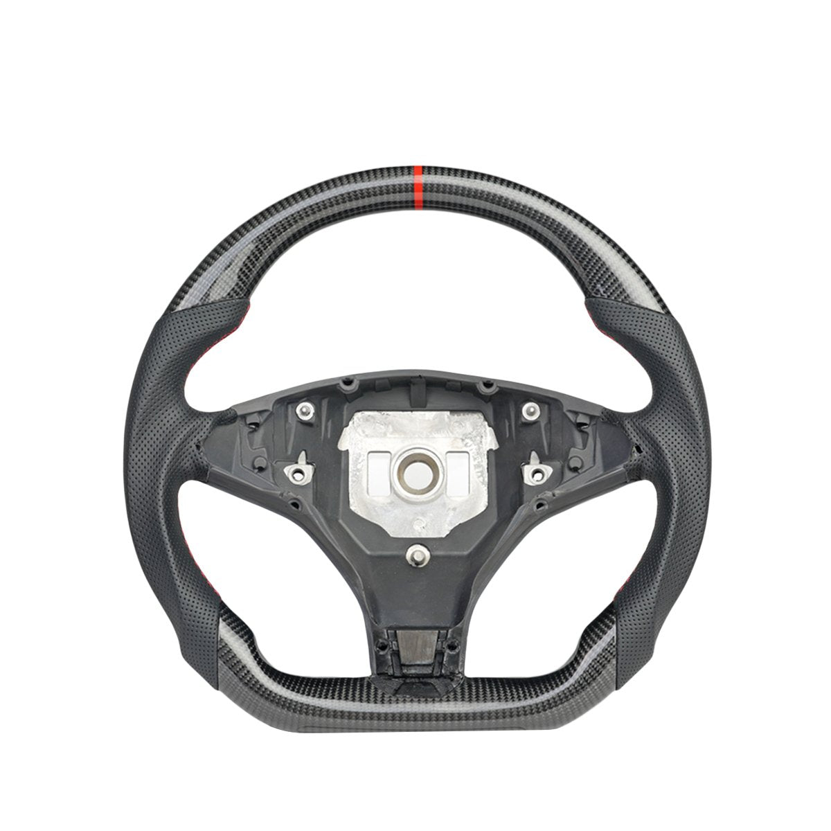 Model X / S Sport Carbon Fiber Steering Wheel 2016-2020【Style 6】 - Tesery Official Store
