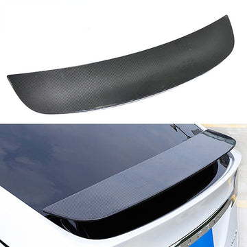 Aileron de coffre arrière en fibre de carbone véritable adapté au modèle Tesla X 2016-2021