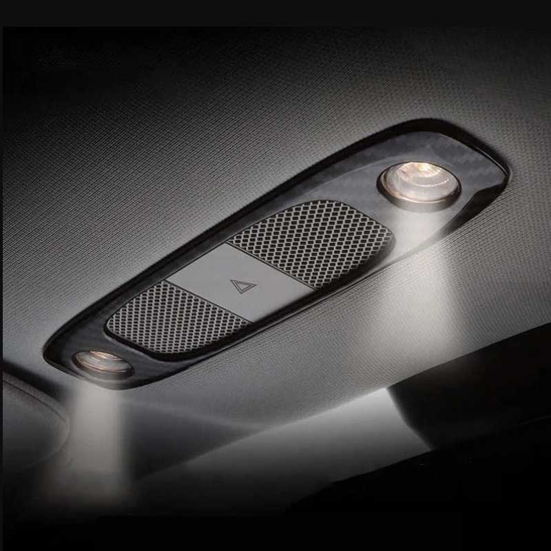 Model Y Dome Light Cover - Carbon Fiber Interior Mods - Tesery Official Store