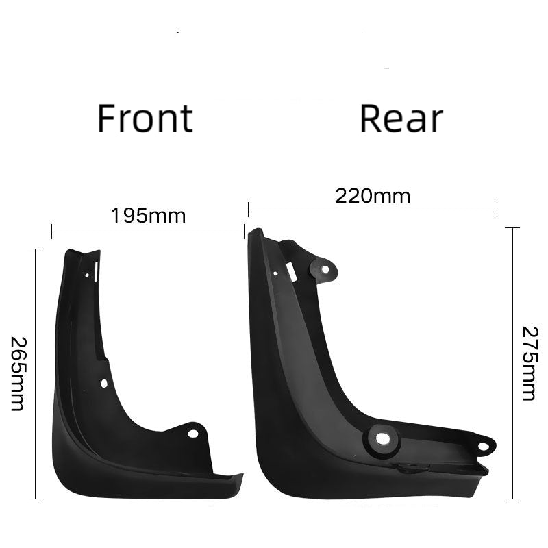 Mud Flaps for Tesla Model S 2014-2023 - Tesery Official Store