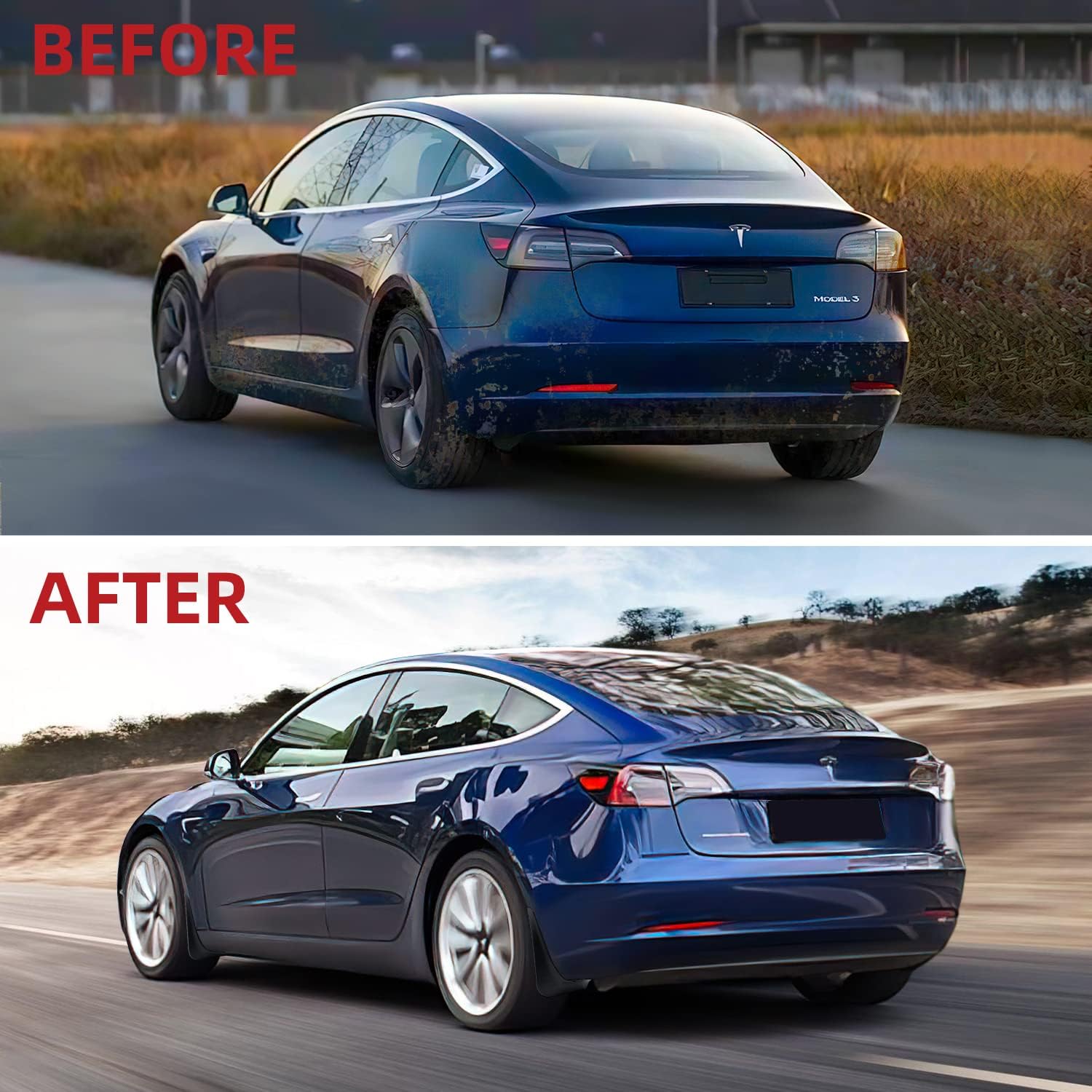 Mud Flaps for Tesla Model S 2014-2023 - Tesery Official Store