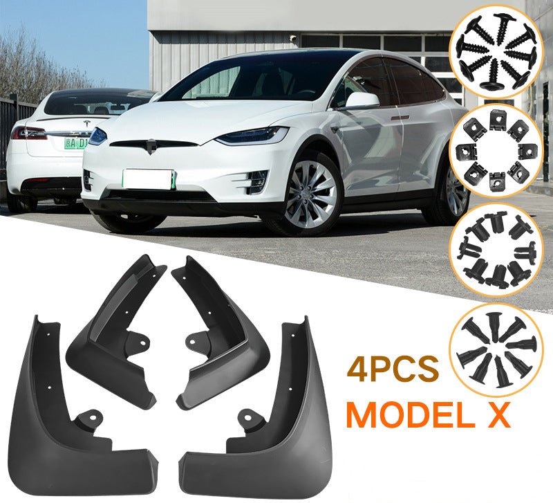 Mud Flaps for Tesla Model X 2016-2023 - Tesery Official Store