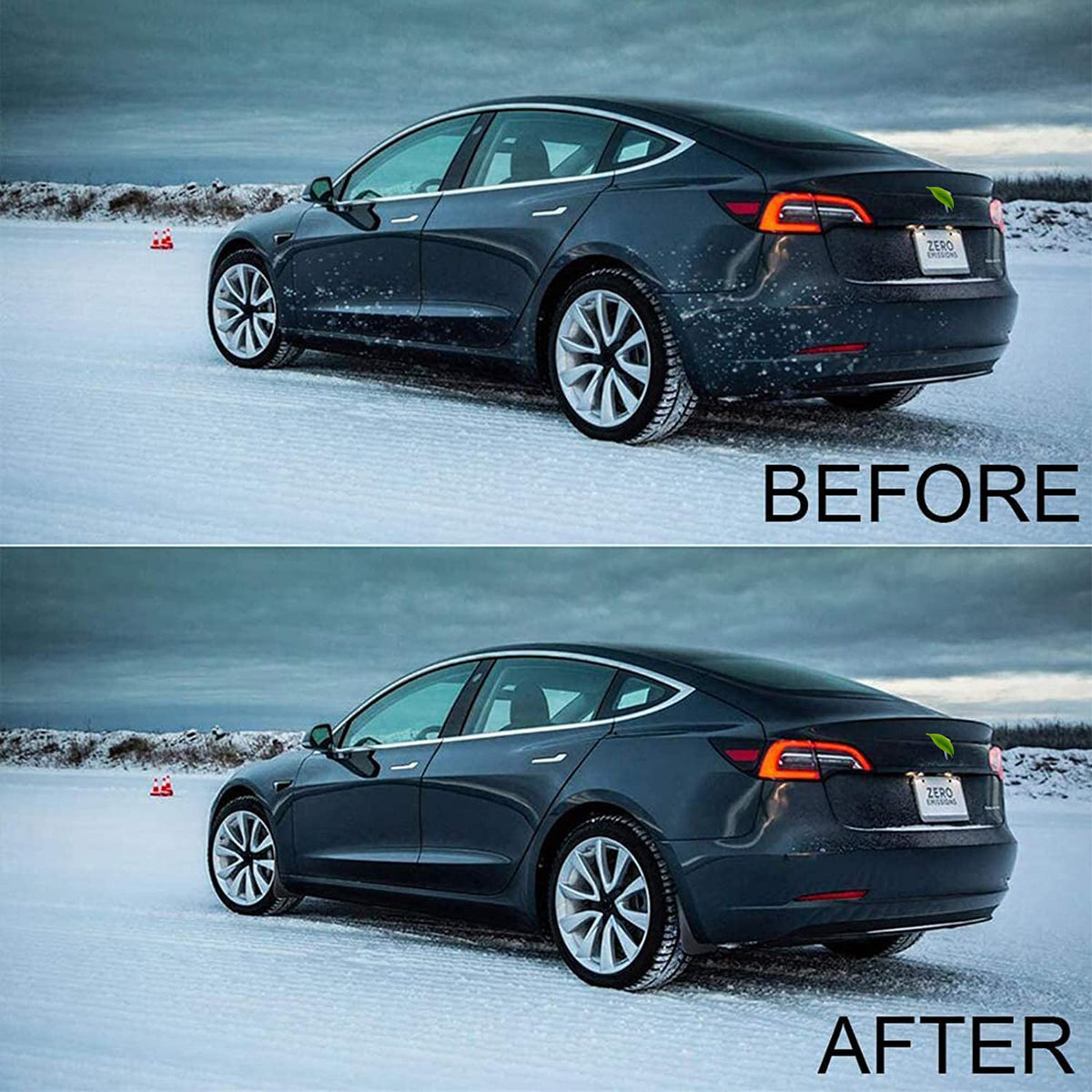 Volets De Boue Tesla Model Y - 4 Mud Flaps Splash Guards - Protection Sans Perçage 2021-2023