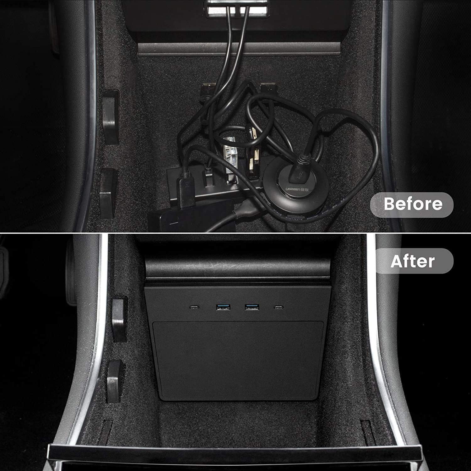 New hub USB Hub suitable for Tesla Model 3（2020.5-2020.12） - Tesery Official Store