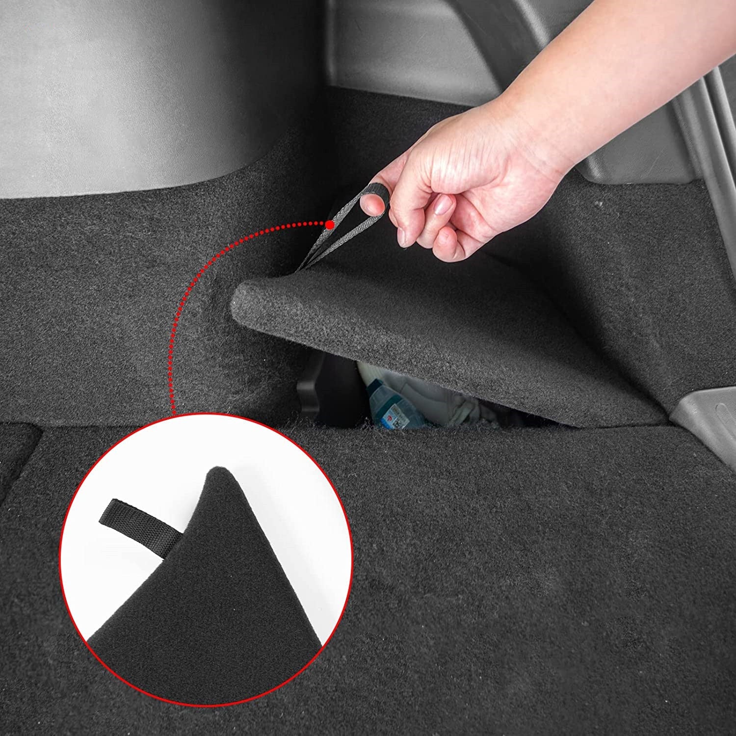 Original Car Left Trunk Organizer for Tesla Model 3 2017-2023 - Tesery Official Store