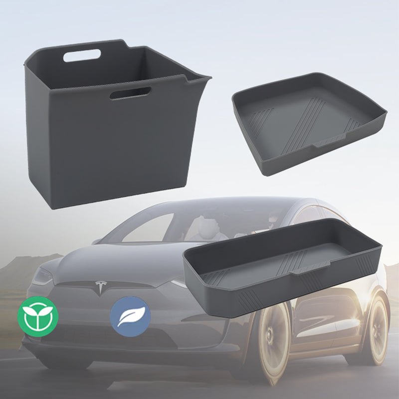 Original Car Trunk Left and Right Storage Box for Tesla Model X 2022-2024 - Tesery Official Store