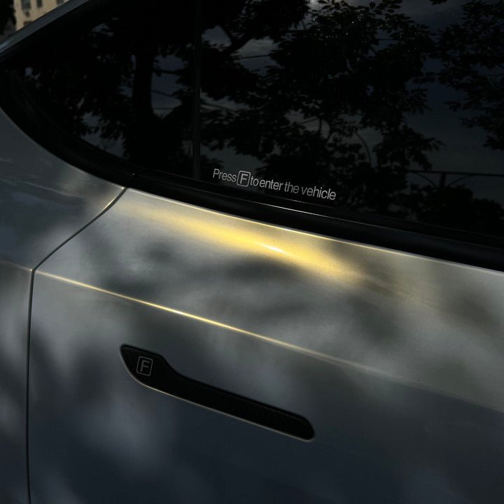 PUBG Reflective Stickers For Tesla Model 3/Y/S/X - Tesery Official Store