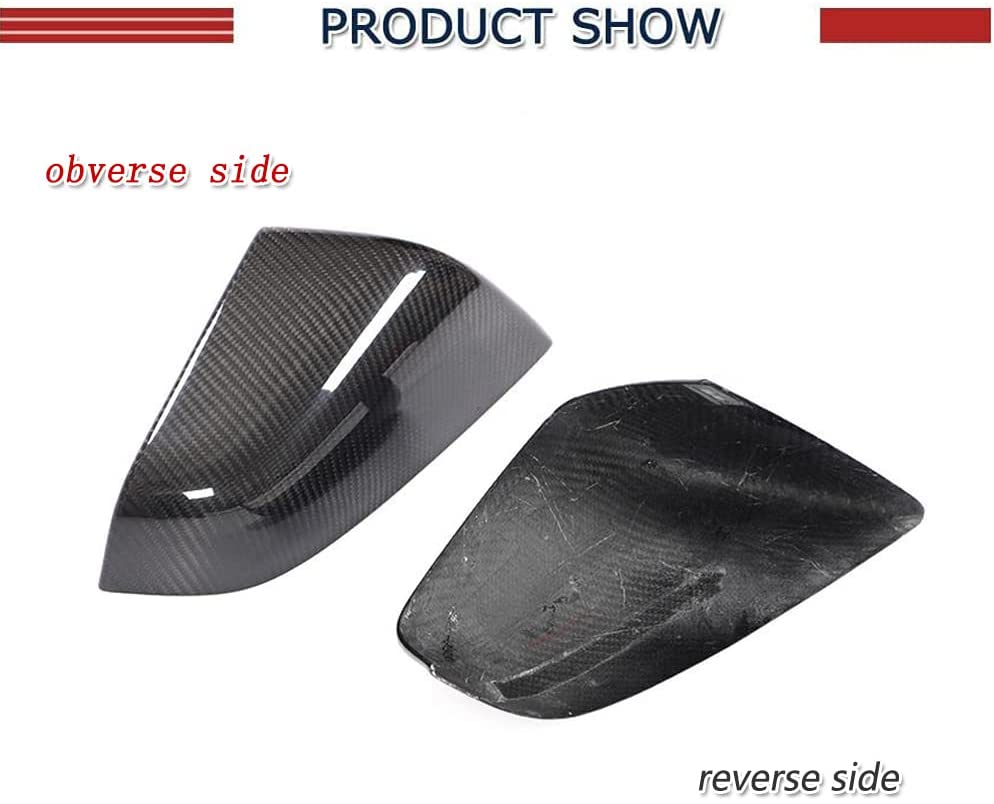 Real Carbon Fiber Mirror Covers for Tesla Model S 2014-2023 - Tesery Official Store