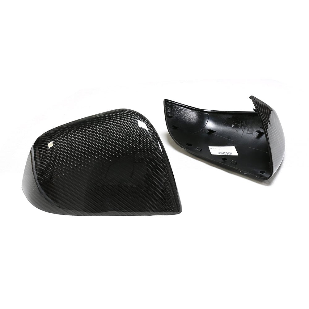 Real Carbon Fiber Mirror Covers replacement for Tesla Model Y 2020-2024 - Tesery Official Store