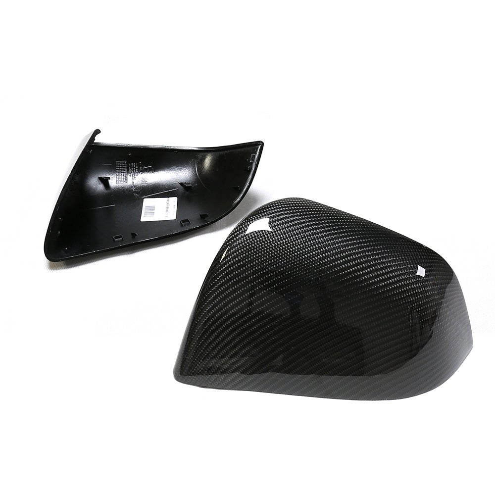 Real Carbon Fiber Mirror Covers replacement for Tesla Model Y 2020-2024 - Tesery Official Store