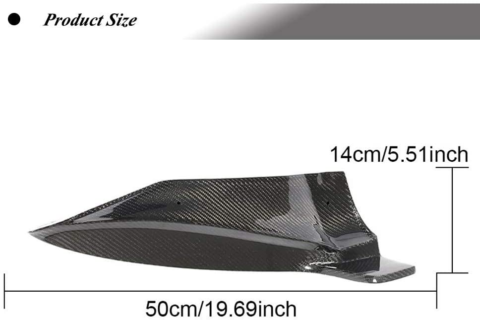 REAL Carbon fiber Rear Bumper Skirt Lip Splitter Type-B suitable for Tesla Model S 2016-2020 - Tesery Official Store