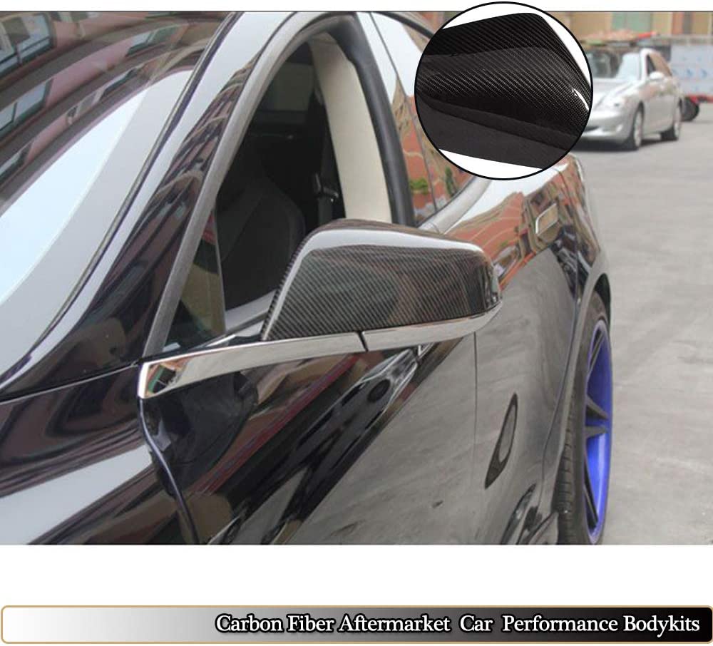 Real Carbon Mirrors Cover for Tesla Model X 2014-2024 - Tesery Official Store