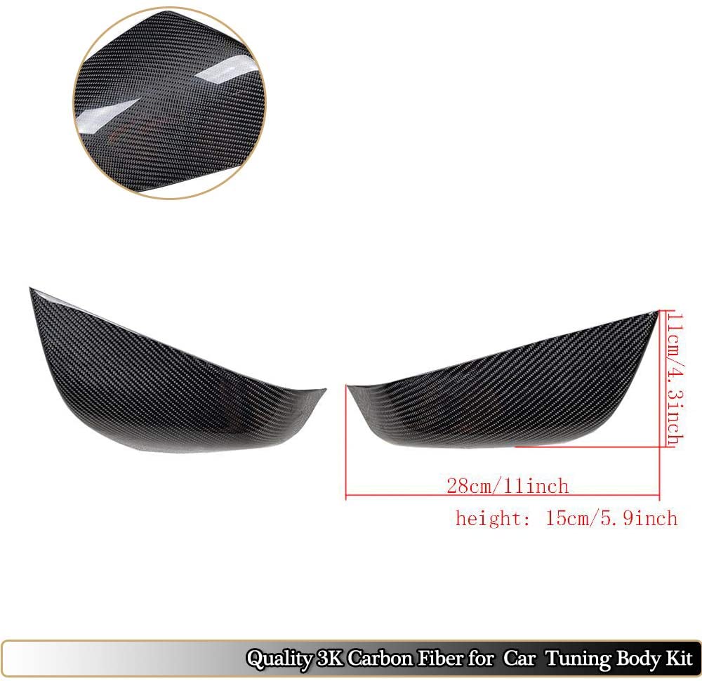 Real Carbon Rear View Mirrors cover for Tesla Model S 2016-2020 - Tesery Official Store