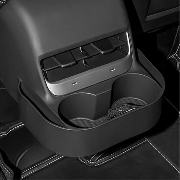 Boîte de rangement de la tasse de ventilation arrière pour Tesla Model 3/Y
