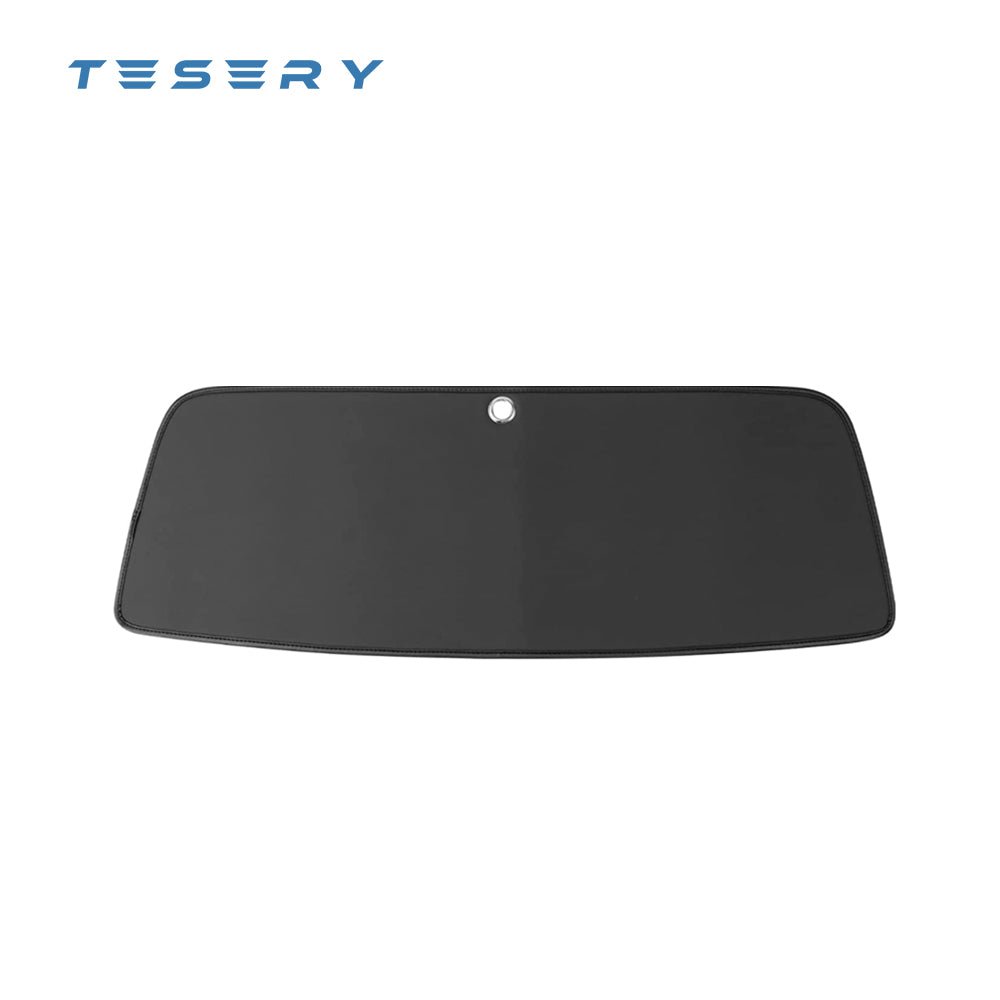 Rear Door Leather Entrance Protector Mat Door Protector Trunk Mats for Tesla Model Y 2020-2023 - Tesery Official Store