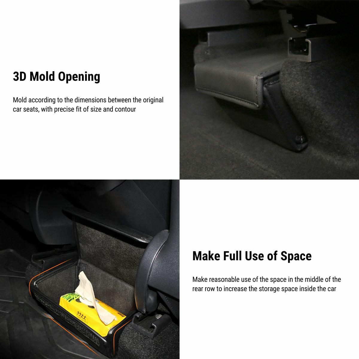 Rear Middle Storage Box for Tesla Model Y 2021-2024 - Tesery Official Store