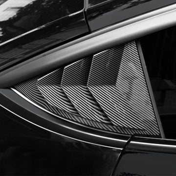 Rear Side Window Louvers Cover for Tesla Model Y