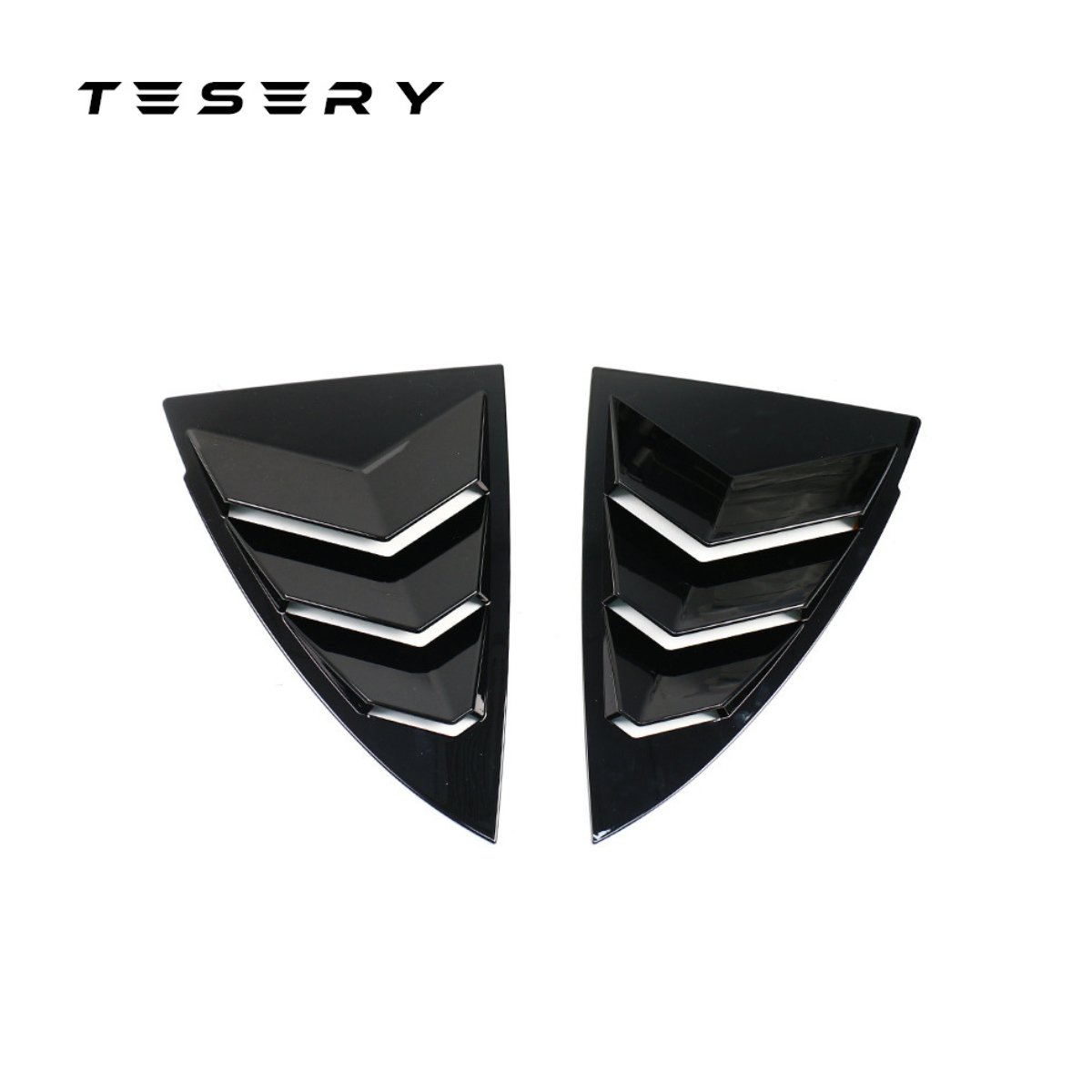 Rear Side Window Louvers Cover for Tesla Model Y - Tesery Official Store