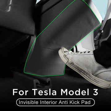 Anti-Kick-Schutz folie der hinteren Entlüftung für Tesla Model 3/Y 2017-2024