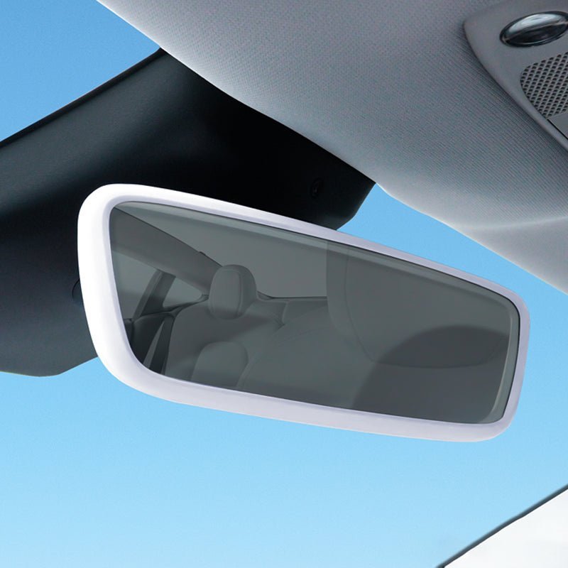 Shock Protector Rear Mirror Shell Silicone Rearview Mirror Protector Model 3 Y 4 Colors Shock Absorbing ...