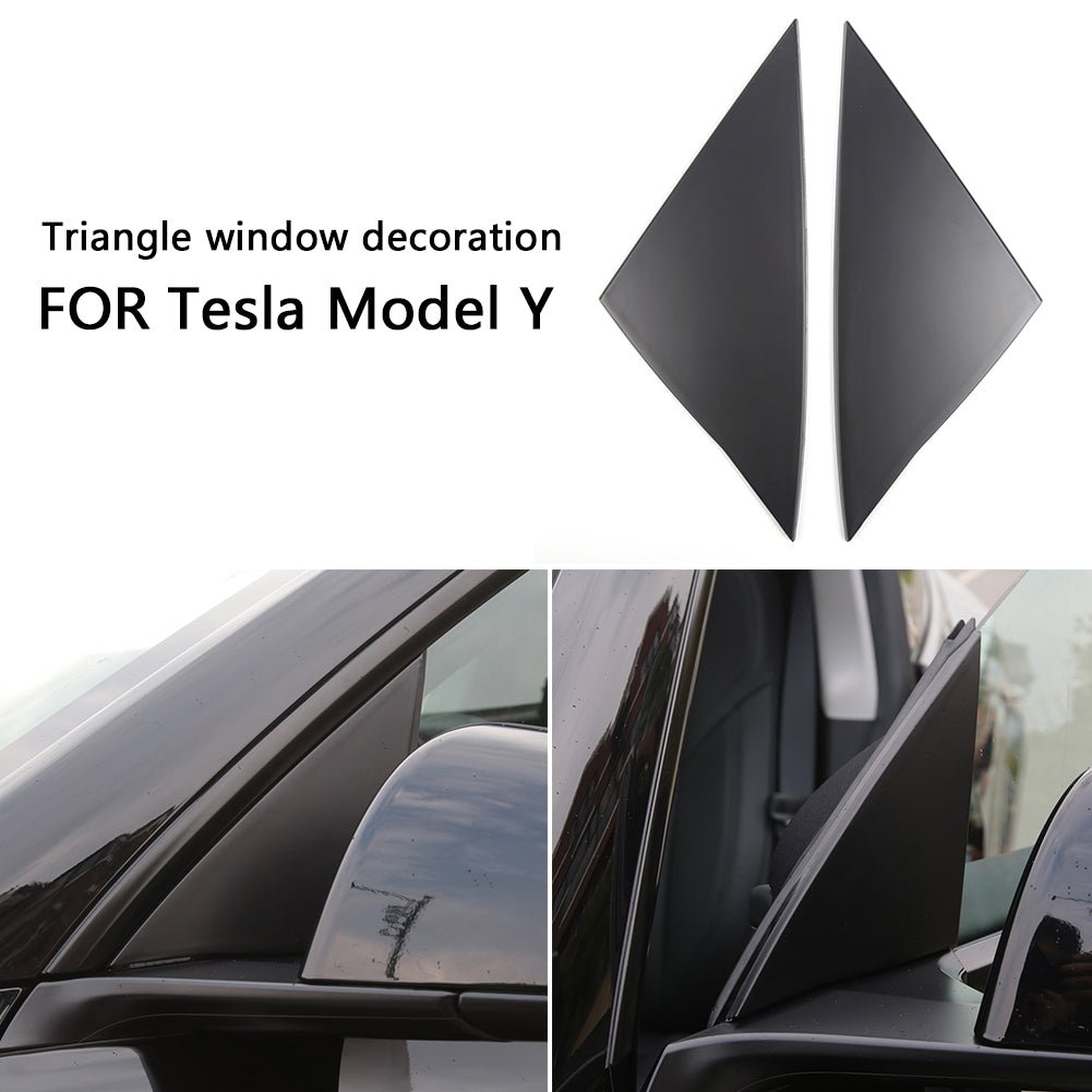 Rear View Mirror Triangle Window Decoration for Tesla Model Y 2020-2023 - Tesery Official Store