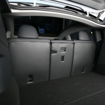 Seat ryggskydd Anti Sparka kudde för Tesla modell Y 2020-2024.