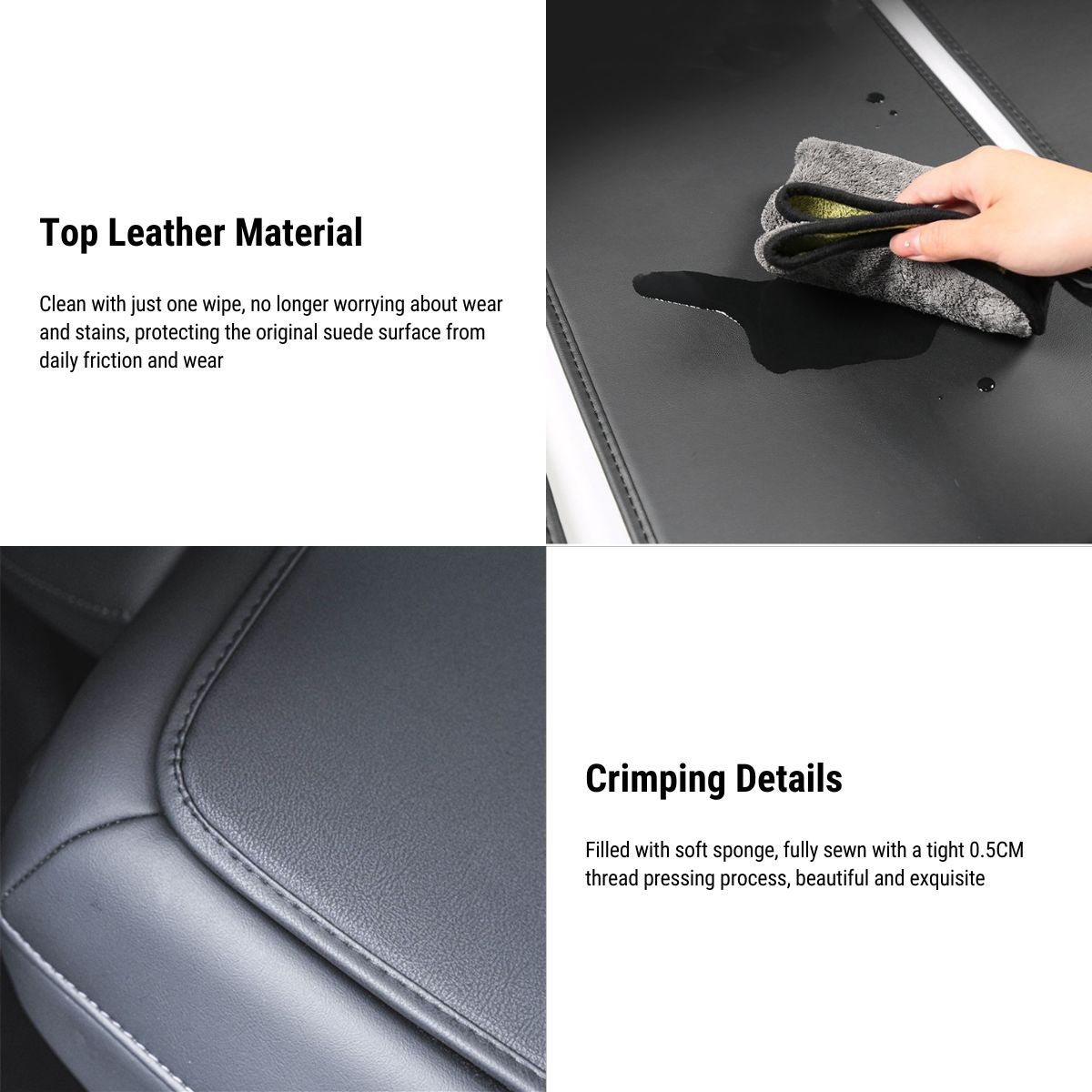 Seat Back Protector Anti Kick Cushion for Tesla Model Y 2020-2024 - Tesery Official Store