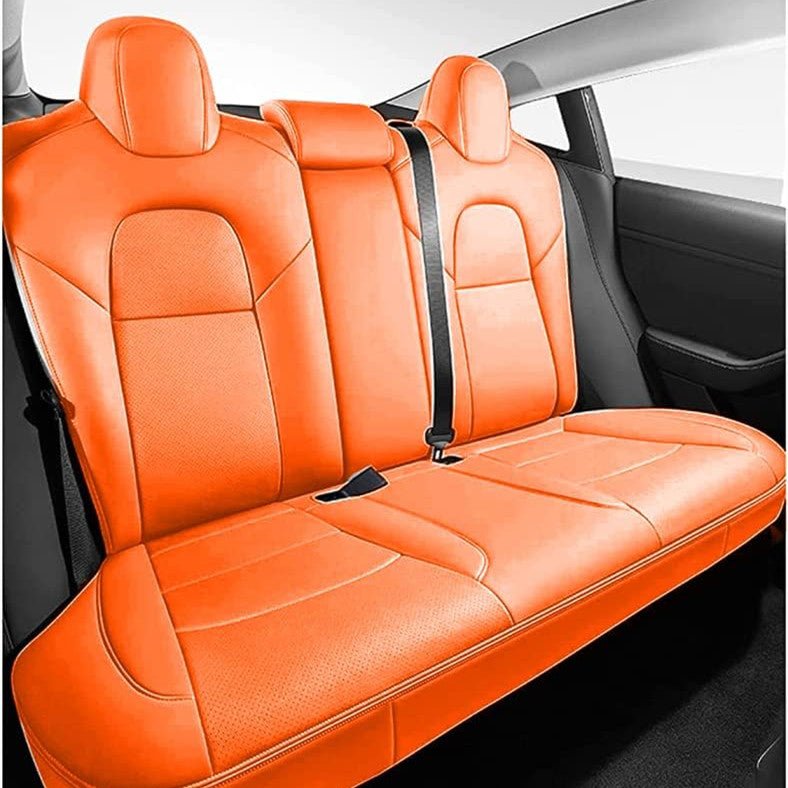 Seat Covers for Only Front Seats/Rear Seats for Tesla Model 3 2017-2023.10  & Model Y 2020-2024