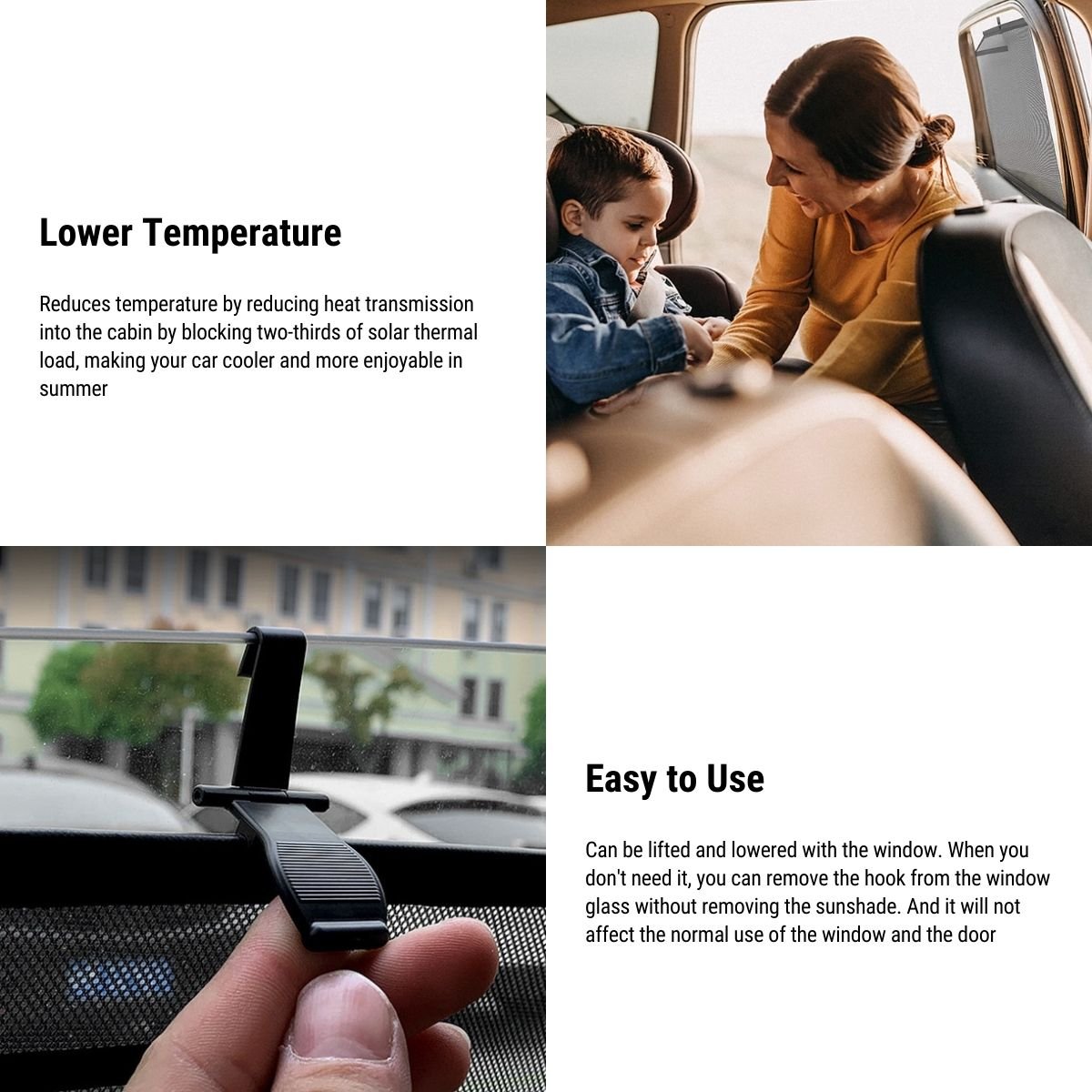Tesla Model 3 Custom Fit Window Shades | UV & Heat Protection - Tesery