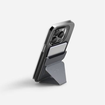 Snap-on iPhone stand & lompakko Tesla avainkortille