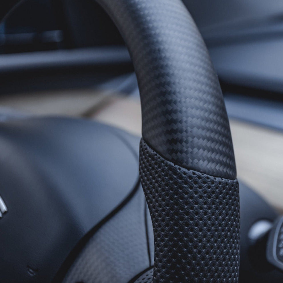 Blox Racing Carbon/Alcantara Steering Wheel - Tesla Model 3 / Model Y main image 0